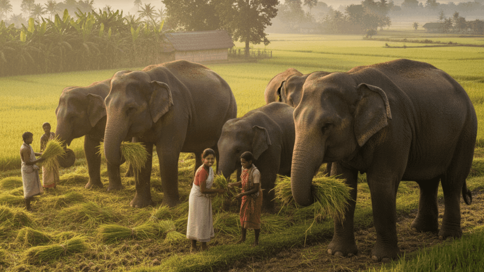 This Village in Assam Grows Food for Elephants Too