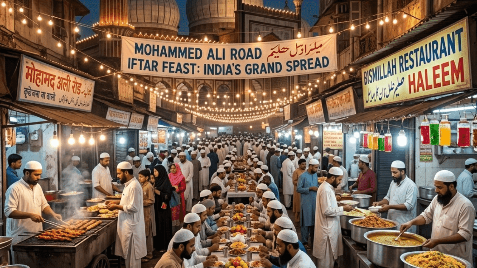 Where Mumbai’s Mohammed Ali Road Becomes India’s Iftar Street Feast